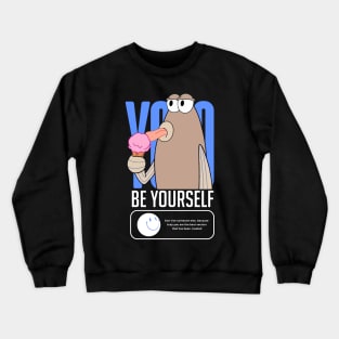 BE YOURSELF - YOLO (You Only Live Once) Crewneck Sweatshirt